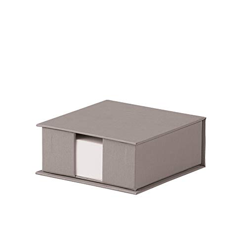 Rössler PapierO.H.O. 1312452490 Note Box 11 x 11 cm Taupe