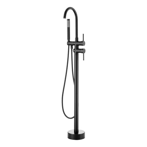 VEVOR Robinet de Baignoire Noir Mat Cover
