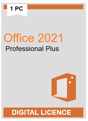 Offiice 2021 Professional Plus, Digital License Key, Lifetime Activation