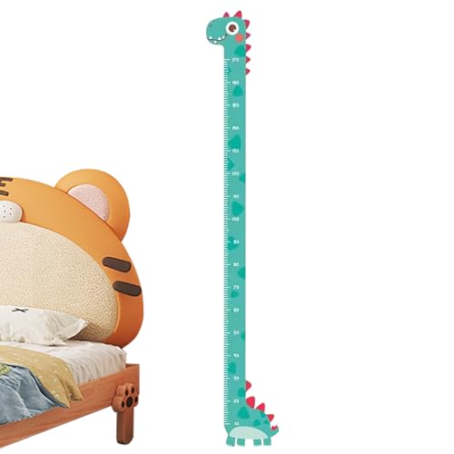 Tabla de altura para niños – Regla de crecimiento de animales pequeños | Tabla de medición montada en la pared para guardería, habitación del bebé, hogar, sala de estar y decoración de puerta de