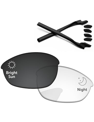 Image of Replacement Lenses & Rubber Kits for Oakley Half Jacket 2.0 OO9144 62mm - Precision Fit, UV Block, Impact Resistant