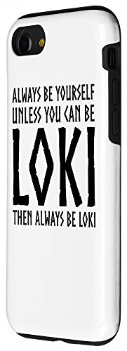 Iphone Se (2020) / 7 / 8 Loki Norse Mythology Pagan Viking Trickster God Funny Case #TOP1