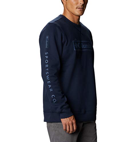 Image of Columbia Mens M Logo Fleece Crew