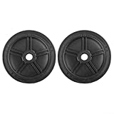 Luftkompressor-Rad-Set, Nabenschrauben, Bewegung, Beton, Befestigungsloch, Holz, Fliesen, Oberflächen (17,8 cm)