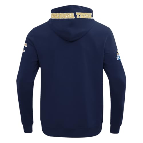 Image of Pro Standard Mens College Classic Chenille Cotton Double Knit Full Zip Hoodie
