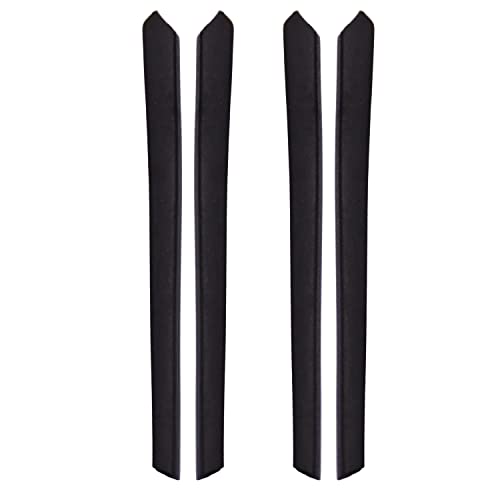 2 Black Compatible/Replacement Rubber Kit For Oakleys Socket 5.0 Socket 5.5 OX3217 OX3218 Glasses frame