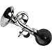 Classical Twist Loudspeaker Snail Horn Bugle Retro Clown for Mountain Bike Cycling Loud Air Horns Bike Bells Warning Horn