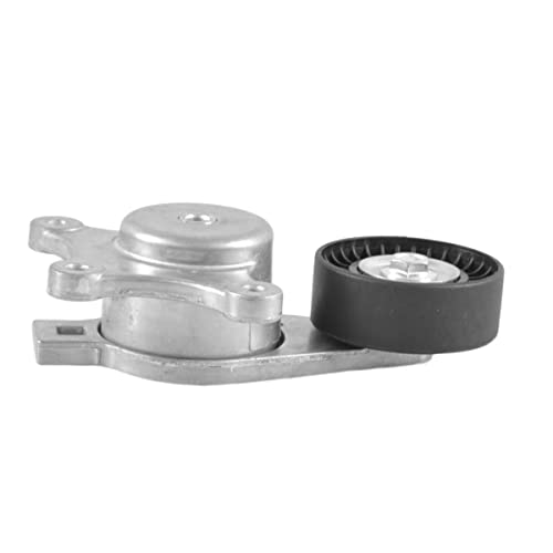 Drive Belt Tensioner Pulley Assembly 38485 Compatible With 07-14 Ford Edge /11-19 Explorer /09-19 Flex /08-09 Taurus X /09-16 Lincoln Mks /07-16 Mkz / 10-19 Mkt /07-18 Mkx /09-13 Mazda 6 #TOP6