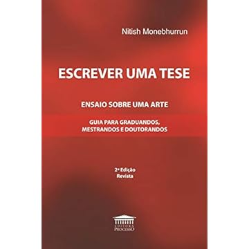 Capa do livro Escrever Uma Tesse - 2ª Edição - Guia Para Graduados Mestrandos e Doutorados