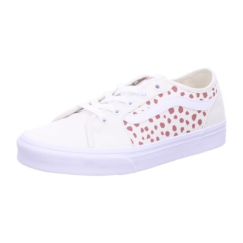 Vans Marchio Sidestripe Vans Filmore Decon, Scarpe da Ginnastica Donna, Dots Withered Rose, 37 EU