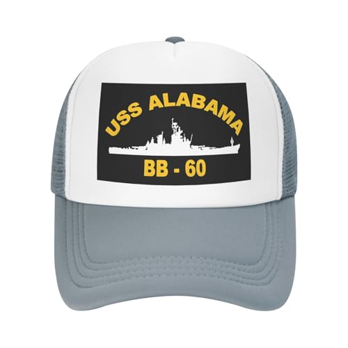 Gorra Trucker Snapback USS Alabama Bb-60 miniatura 3