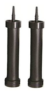 Set of 2 EasyPro RAD6 EPDM Rubber Membrane Air Diffuser 6" Long 1/4" - 3/8" Barb