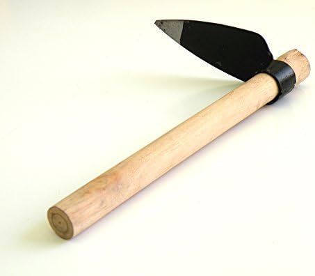 Ergonomic Solid Aim Large Sized Hand-Held Pick Mattock Classic Digging Tool, Heavy Duty Extra Thick Steel Pickaxe with Heavy Duty Handle (13-inch Overall in Length With 1.5 x 10 Steel Blade.)