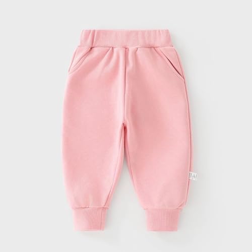 Baby Sweatpants Toddler Boys Girls Basic Active Athletic Fleece Jogger Cotton Comfy Soft Stretchy Pull-on Track Pants2