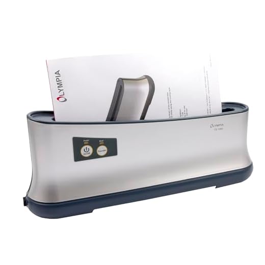 Olympia TB 1280 - Encuadernadora con función de detención automática tras 90 minutos en modo de espera