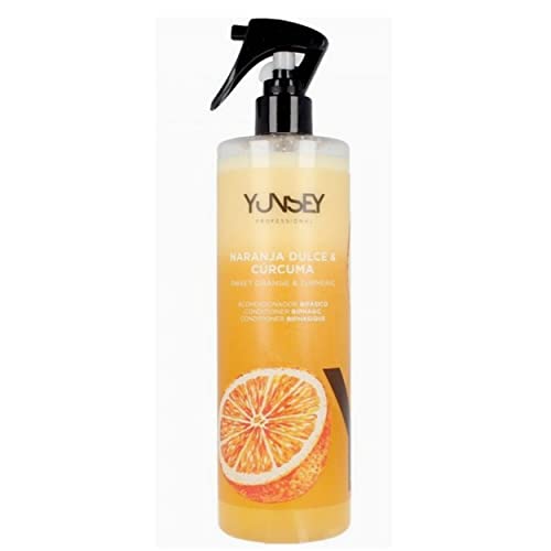 Acondicionador Bifasico Naranja Dulce y Curcuma