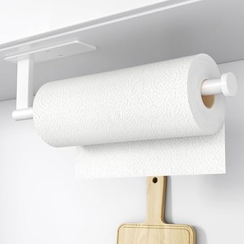 Stainless Steel Under Cabinet Paper Towel Holder Cover