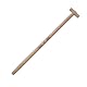 Spatenstiel Xclou Garden mit T-Griff, 900 mm, Beige