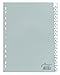 Produktbild Durable Ordnerregister aus PP (Tabe A - Z, für A4) 20 Blatt grau, 640110