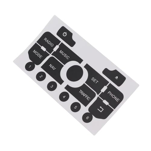 Rénover intérieur Citroën C3 C5 stickers boutons usés - 2