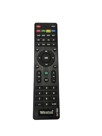 SV Compatible Remote Control for Weston LED Tv Model(WN-70) (Black)-image-25