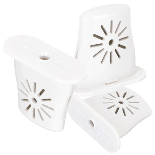 GOOHOCHY 3pcs Ukulele Humidifier Instrument Accessories Acoustic Sound Humidifier for Ukulele Humidor Humidifier Portable Humidifier Humidifiers Abs (absorbent Cotton Included) White