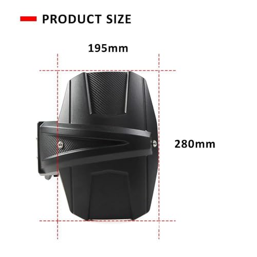 Garde-Boue Moto CRF1100L pour Éviter les Projections de Boue Arrière - 2
