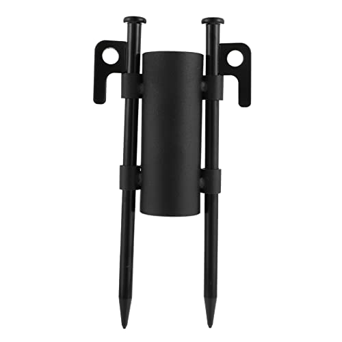 Garneck Outdoor Canopy Stakes Tent Rod Holder Fishing Umbrella Fixator Compact Design