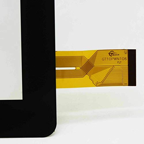GR Touch Screen Digitizer Panel for Dragon Touch X10 10.6 inch Tablet Compatible with GT10PWN106 GT10PWN106-1 GT10PWN106 SLR GT10PWN106 FTL/Does NOT Work with K10 Model 10.1 inch Tablet PC