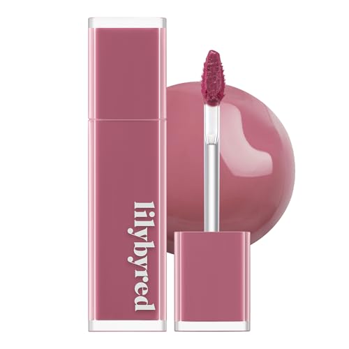 Image of lilybyred Bloody Liar Coating Tint | Korean Glossy Lip Stain, Vivid & Juicy Color, Syrupy Shine, Moisturizing, Long-Lasting & Smudge-Proof, Non-Sticky, Lightweight, 0.14 oz. (14 Bitter Podo)