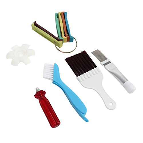 CHICIRIS Limpiador de láminas para aire acondicionado, alisa las láminas deformadas de manera eficiente, para uso doméstico, hecho de acero inoxidable y plástico, regalo ideal para amigos o vecinos