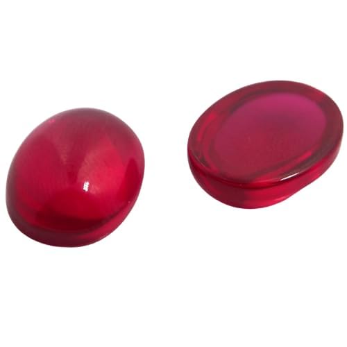 Gems Natural Oval Pota Ruby (Manik) Stone GGTl Lab Certified Astrologcial Loose Gemstone For Man Or Women Jewelry Making Gemstone (Stone Size -6 * 8mm)-image-20