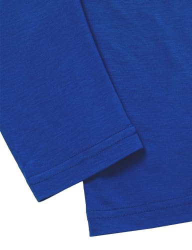 GIVON Mens Slim Fit Soft Cotton Long Sleeve Lightweight Thermal Crew Neck T-Shirt4