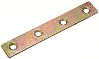 One Stop DIY 100 x MENDING STRETCHER REPAIR JOINER PLATES 100mm (4 inch) YZP STEEL NEW