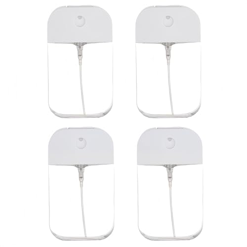 SICAILU Travel Spray Bottle, Portable Refillable Fine Mist, Small Plastic Perfume Spray Bottles, for Hand Sanitizer Cosmetic Perfume Separate Bottling