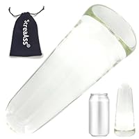 ✔2024 Neu - Glattes Glas Anal Plug Xxl Kegelförmige Anal Dildo Analkugeln Mann Ø 4/6Cm Buttplug : 14Cm Riesiger Kristall Glasdildo Plug G-Punkt Stimulations Sexspielzeug ✔Multi Poliert - Glattes Kristallglas:Hergestellt Aus Hochwertigem, Klarem Krist...