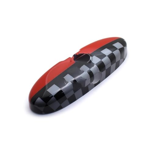 hA~[Jo[ For Mini For Cooper MK1 MK2 R50 R52 R53 R55 R56 R57 R60 Rearview Mirror Cover Cap Decoration Car Styling Accessories(C,