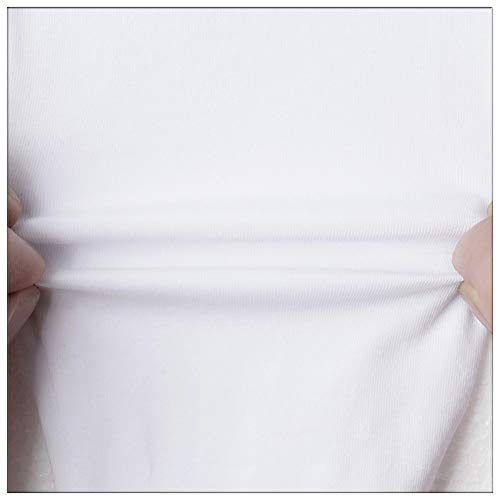 Flaryzone Little Girls' Basic Full Length Soft Stretchy Cotton Tights Leggings (White-2Pack, 6 Years) #TOP5