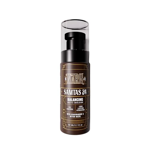 Image of NARH SAMTAS 24 | Oil-Control Moisturizer | Long Lasting Hydration, Acne Spot Reduction With Niacinamide & Witch-Hazel Leaf Extract, Non-Sticky, Nourishing, Fast Absorbing & Balances Skin PH, 50ml