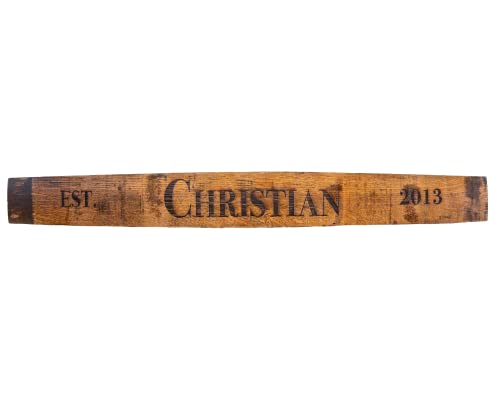 Holtz Leather Co. Holtz Millworks Personalized Family Name Sign - Tennessee Barrel Stave cover