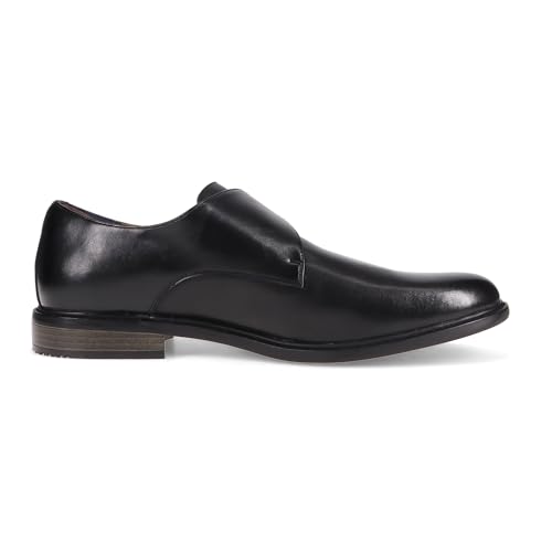 Gunnar and Troy Maverick Mens Dress Shoes Oxford | Single Monk Strap Dress Shoes for Men | Classic Wingtip Oxford Silhouette with Leather Uppers2