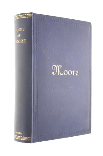 The Poetical Works Of Thomas Moore (Oxford Edit... B01AGWHGOO Book Cover