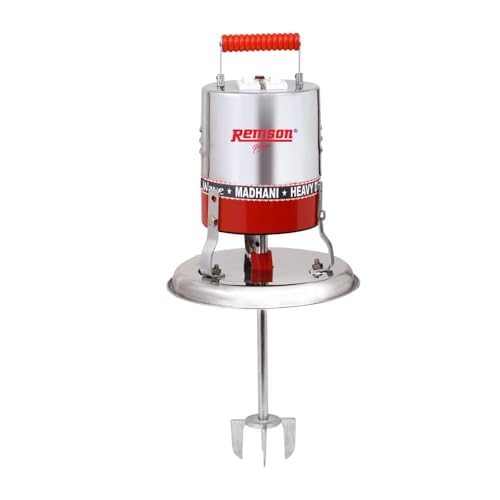 Image of Madhani Machine Electric | Madani 125 Watt | Electric Blender for Churning | Double Ball-Bearing For Butter Milk, Lassi, Cream, Curd Valona Blender (Madhani 125)