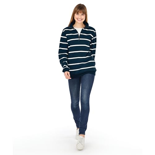 Image of Charles River Apparel Men's Crosswind Quarter Zip Sweatshirt