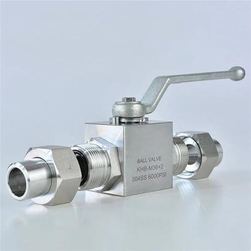 Robinet à boisseau sphérique étanche en acier inox DN20 pour haute pression - 5