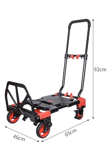 Carretilla plegable para carga y transporte pesado miniatura 2