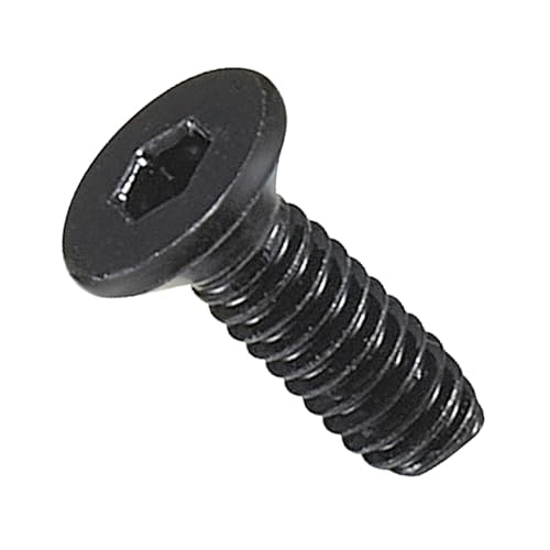 Entaniya ミリネジ 黒ステンレス 六角穴付き皿小ネジ M2-0.4 (5本入り) 【MCHBS-M2-0.4】 (6mm)