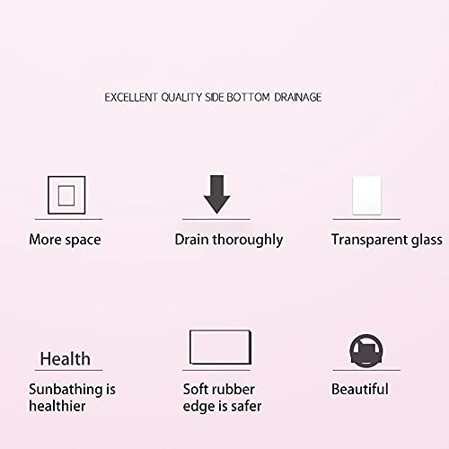 Groot reptiel glazen terrarium Reptiel glazen terrarium Amfibieën Tank Mini Habitat Kooien Waterschildpad tank voor slang schildpad spin - Afbeelding 8