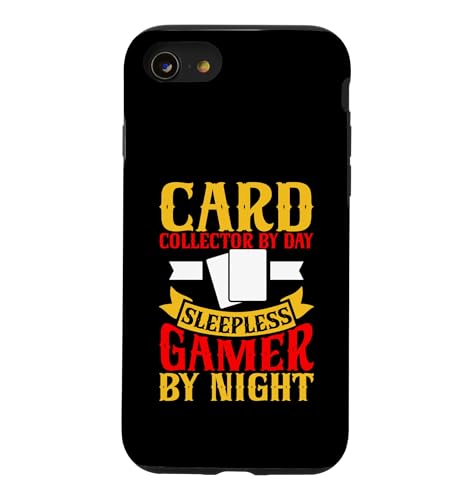 Night Trading Card Day Sleepless Gamer �J�[�h�R���N�^�[ �X�}�z�P�[�X iPhone SE (2020) / 7 / 8 �p