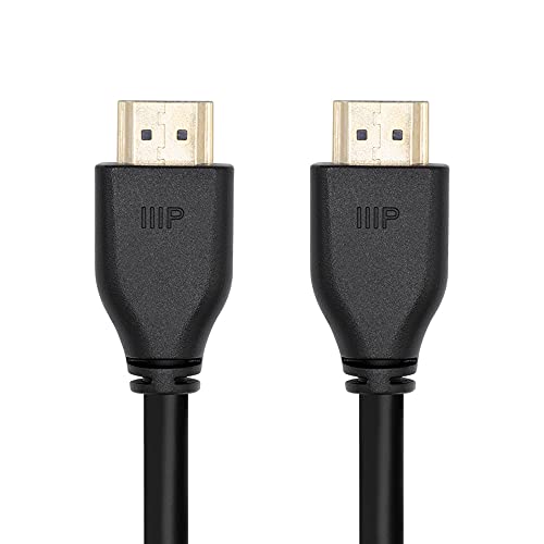 Monoprice Cable HDMI 2.1 de alta velocidad con certificación 8K,